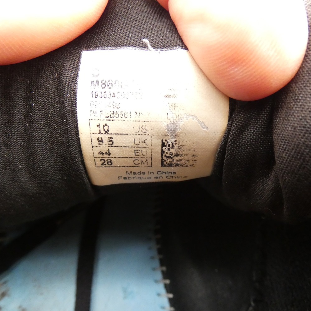 New Balance 860 V10 Mens 10 Athletic Running Shoes Black White - No In Soles - Picture 8 of 10